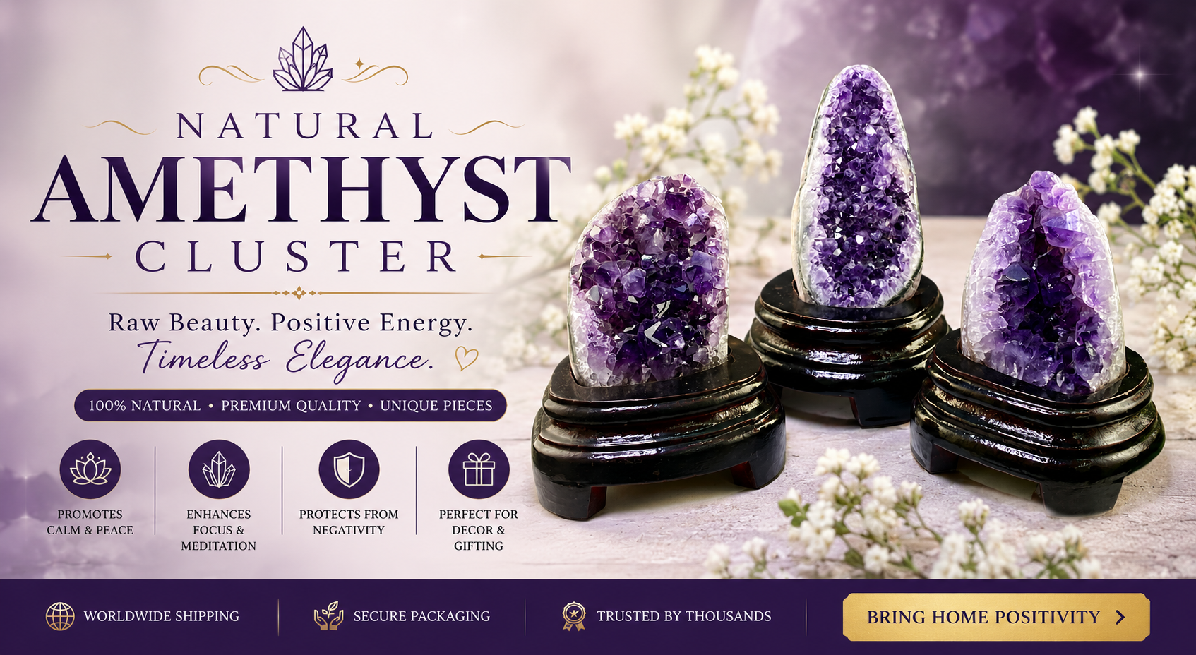 Amethyst Cluster