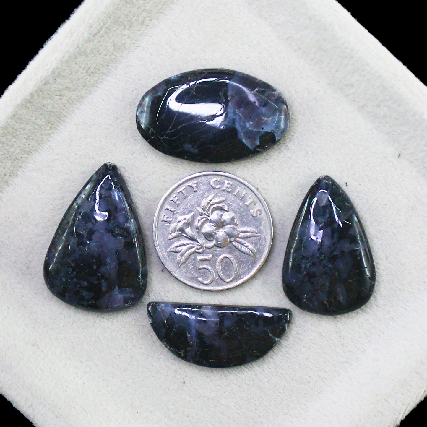 Natural Gabru Jasper Cabochon Lot – Mixed Shape Jasper Gemstones
