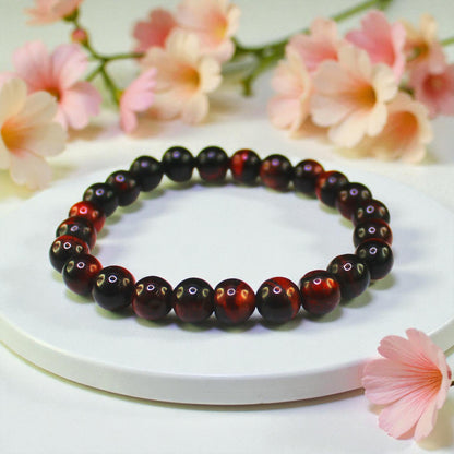 Natural Gemstone Stretch Bracelets – Round Beads